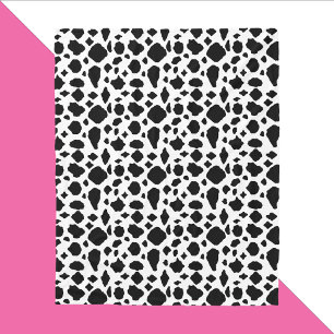 Couverture Polaire Motif de vache noir et blanc de campagne