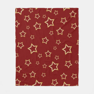 Couverture Polaire Motif d'étoiles