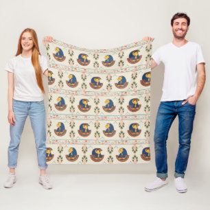 Couverture Polaire motif égyptien vintage de Tefnut