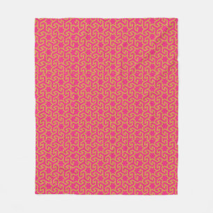 Couverture Polaire Motif en forme d'étoile arabe
