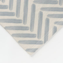 Motif en os de herringbone côtier en bleu brumeux
