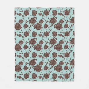 Couverture Polaire Motif floral 13