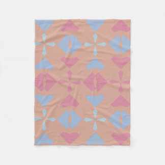 Couverture Polaire Motif géométrique de les années 50