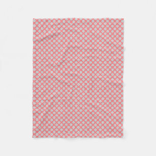 Couverture Polaire Motif géométrique du soleil du matin letton VI