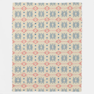 Couverture Polaire Motif géométrique ethnique