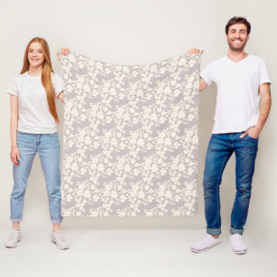 Couverture Polaire Motif Jolies Marguerites Couleurs de Fond Personna
