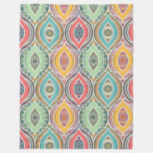 Couverture Polaire Motif Mandala