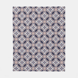 Couverture Polaire Motif moyen-oriental de la géométrie croisée de l'