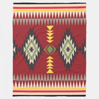 Couverture Polaire Motif Navajo