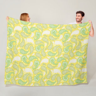 Couverture Polaire Motif Paisley 