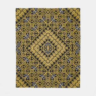 Couverture Polaire Motif palestinien Broderie Design imprimé