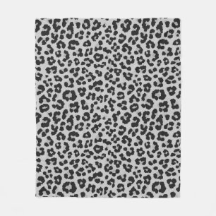 Couverture Polaire Motif Poster de animal de Grey Grey Ash Leopard Ch