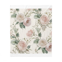 Motif Rose florissant
