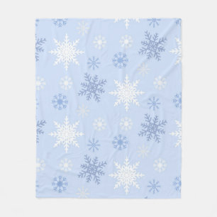 Couverture Polaire Motif Snowflake