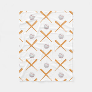 Couverture Polaire Motif sportif de baseball Batup
