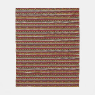 Couverture Polaire Motif tribal