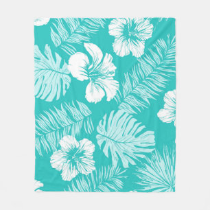 Couverture Polaire Motif vintage sans couture avec feuilles de p trop