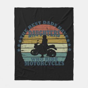 Couverture Polaire motocyclette fille de meilleur pads