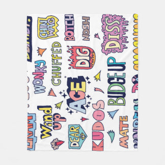 Couverture Polaire Mots en argot anglais, lettres de gribouillis