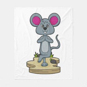 Couverture Polaire Mouse at yoga
