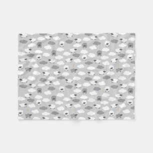 Couverture Polaire Moutons pelucheux