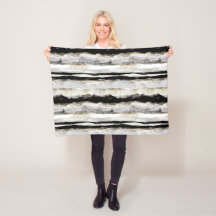 Couverture polaire multicolore Abstraite