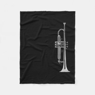 Couverture Polaire Musicien de trompette