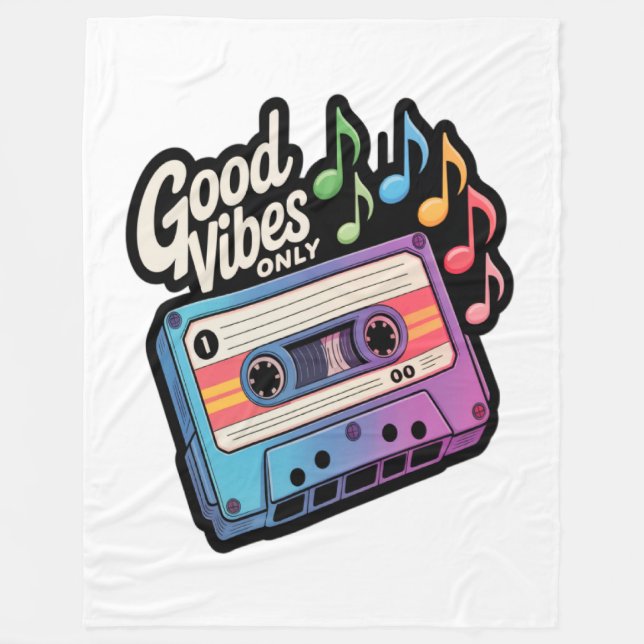 Couverture Polaire Musique (Devant)