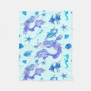 Couverture Polaire Mystic Fairy Purple Créature