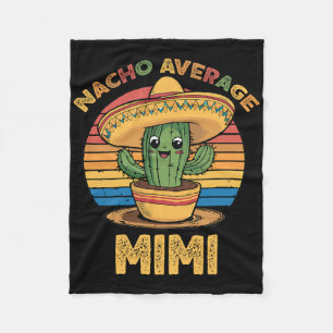 Couverture Polaire Nacho Average Mimi appariement mexicain Cinco De M