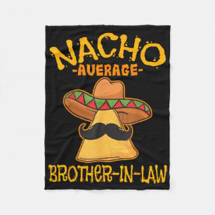 Couverture Polaire Nacho Frère moyen beau-frère mexicain Cinco