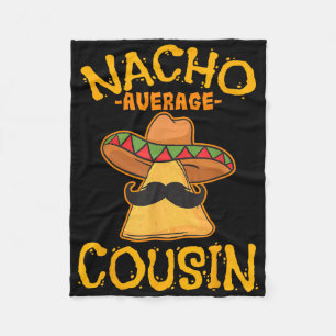 Couverture Polaire Nacho Moyenne Cousin Mexicain Cuz Cinco De Mai