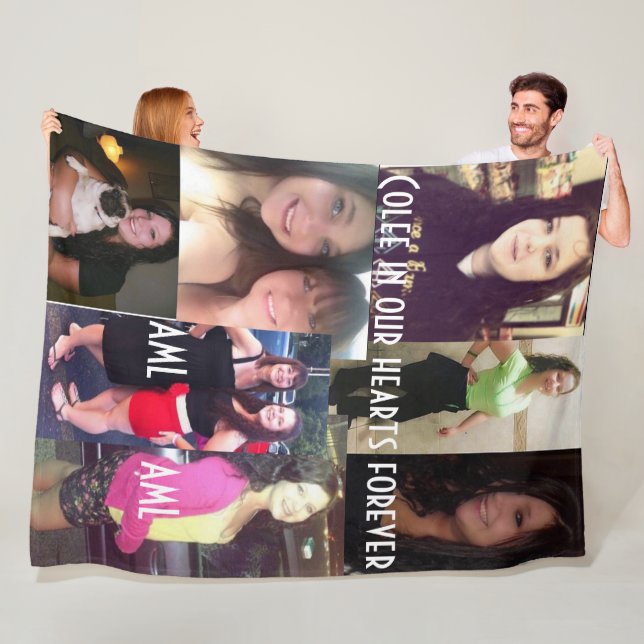 COUVERTURE POLAIRE NANCY BLANKET-PERSONNALISABLE (En situation)