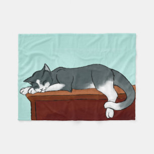 Couverture Polaire Napping Kitty