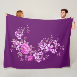 Couverture Polaire Nature Pure - Été Des Roses 2