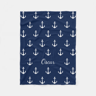 Couverture Polaire Nautique (vous choisissez la couleur d'arrière -