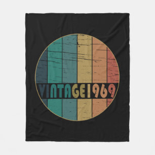 Couverture Polaire Né en 1969 cadeau d'anniversaire vintage