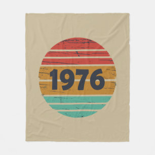 Couverture Polaire Né en 1976 cadeau d'anniversaire vintage