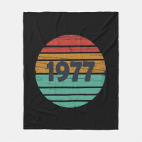 Né en 1977 cadeau d'anniversaire vintage