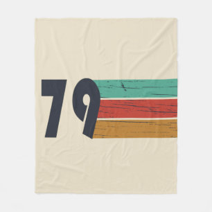 Couverture Polaire Né en 1979 cadeau d'anniversaire vintage