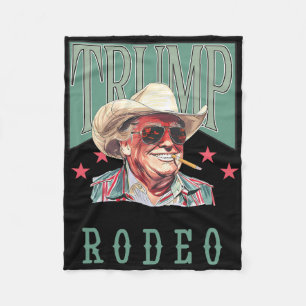 Couverture Polaire N'est pas mon premier rodéo Western Cowboy Funny T
