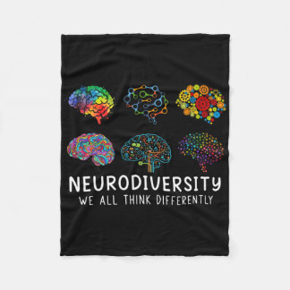Couverture Polaire Neurodiversité Nous Pensons Tous Différemment Cerv