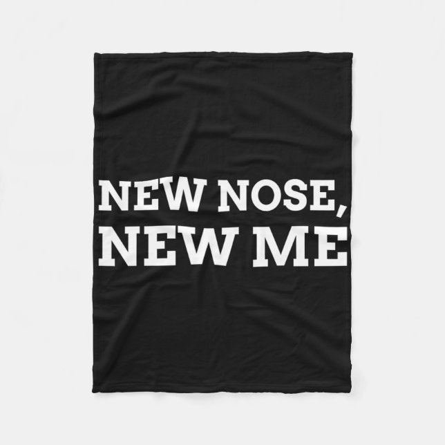 Couverture Polaire New Nose, New Me Funny Nose Job  (Devant)