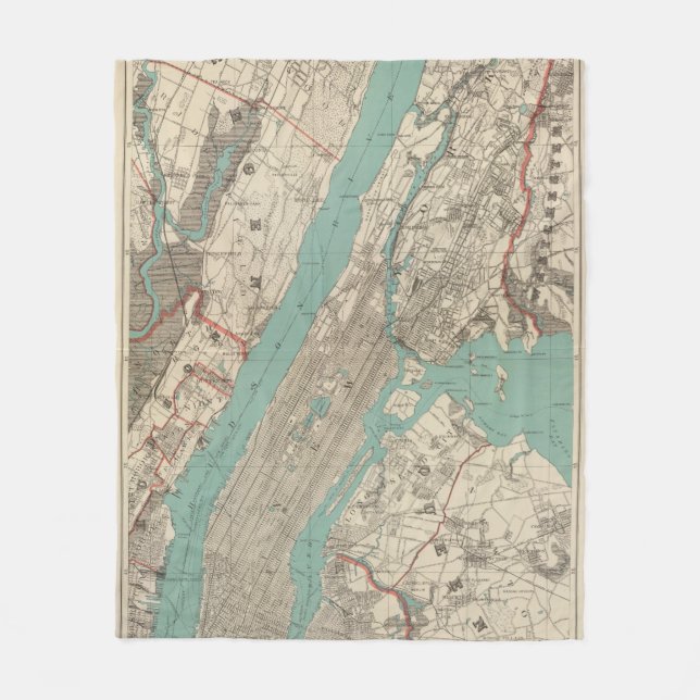 Couverture Polaire New York City 2 (Devant)