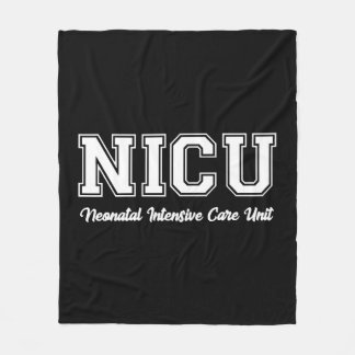 Couverture Polaire NICU Nurse design Cadeau pour femmes