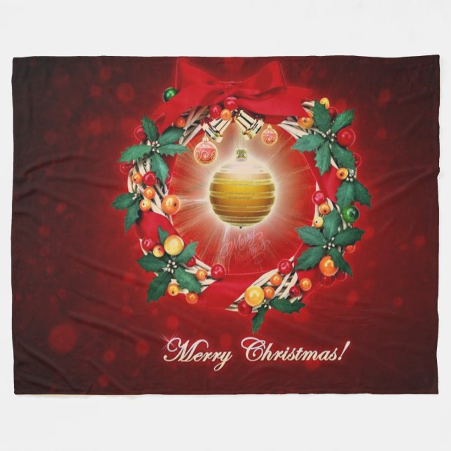 COUVERTURE POLAIRE NOËL (Devant (Horizontal))