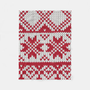 Couverture Polaire Noël confit