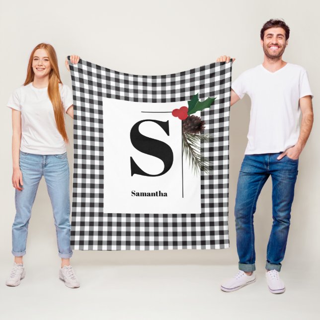 Couverture Polaire Noël de Noël de Noël de Noël (En situation)