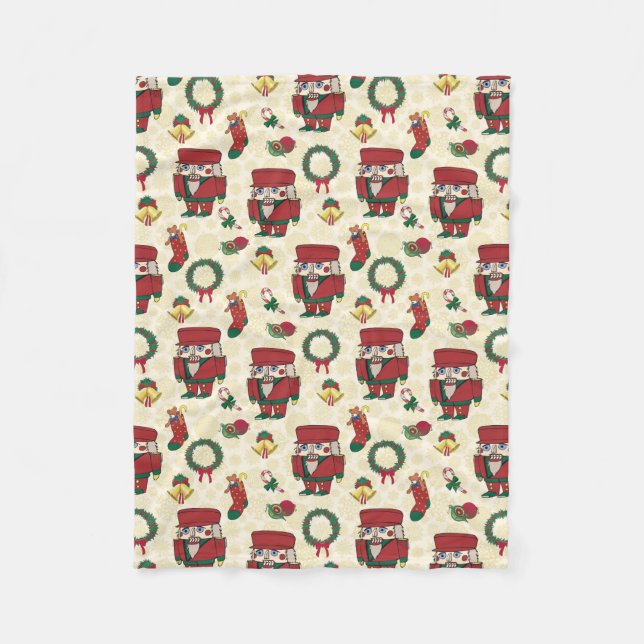 Couverture Polaire Noël de Nutcracker (Devant)