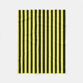 Couverture Polaire Noir de miel